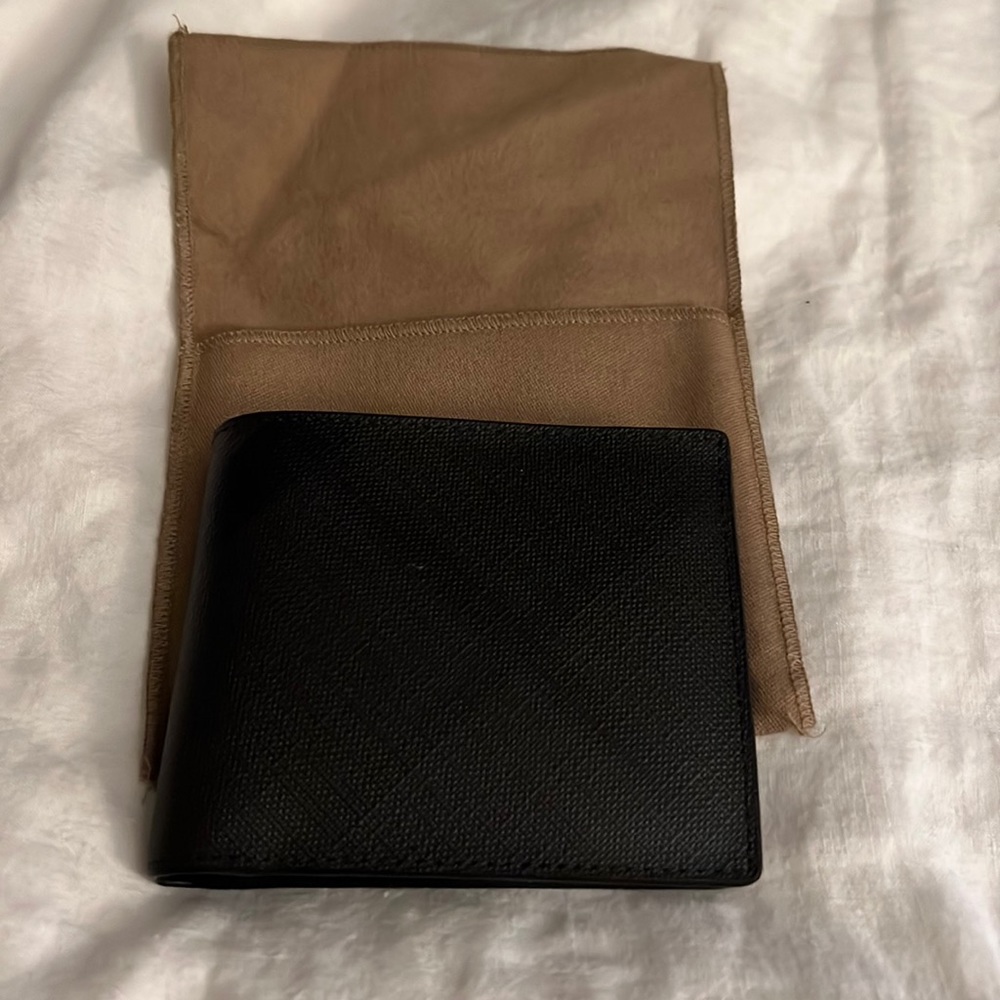 Burberry Check Billfold Wallet
